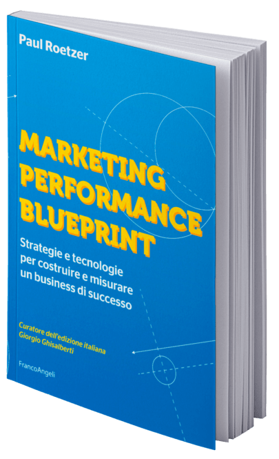 Marketing Performance Blueprint – Italian edition cover Cover of the Italian edition of Marketing Performance Blueprint by Paul Roetzer