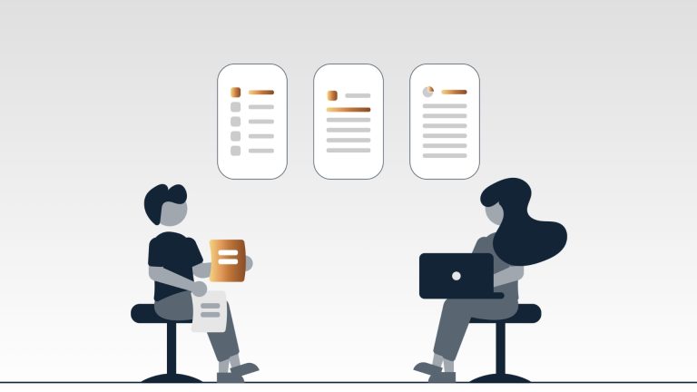 Team collabora alla pianificazione e creazione di contenuti digitali