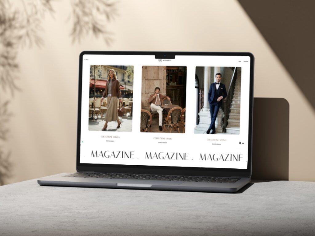 Modamica, progetto per passare da e-commerce tradizionale a brand experience digitale