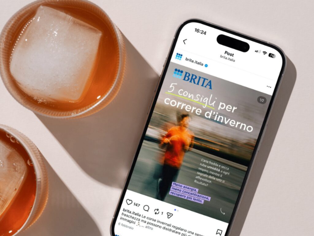 particolare del progetto BRITA Italia