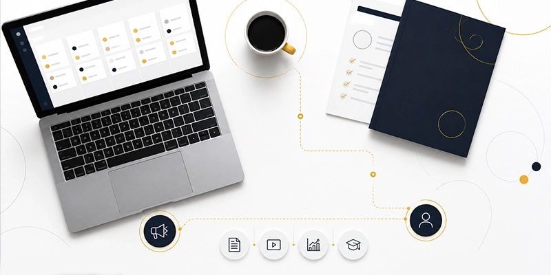 Sales Enablement: cos’è, come funziona e perché è la chiave per allineare marketing e vendite copri cos'è il Sales Enablement, perché è diventato indispensabile nel 2026 e come il marketing può supportare concretamente il team vendite per chiudere più trattative in meno tempo.