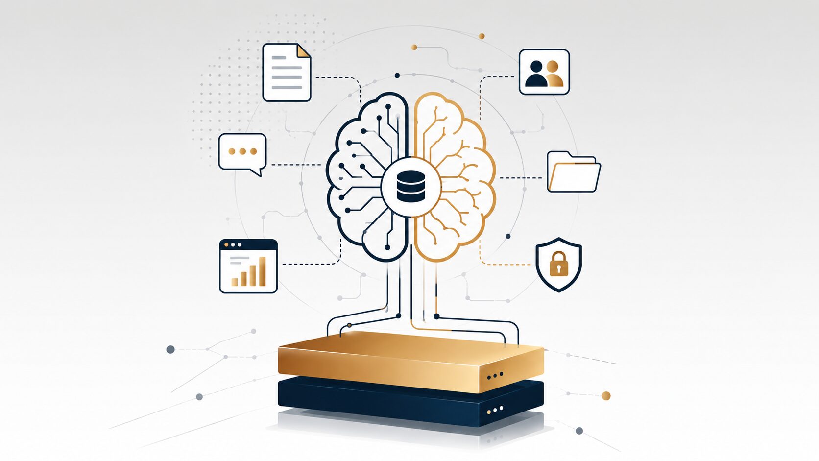 Il knowledge brain aziendale è il sistema vivo che alimenta l'AI generativa con la conoscenza della tua azienda. Cos'è, perché conta, come si costruisce.